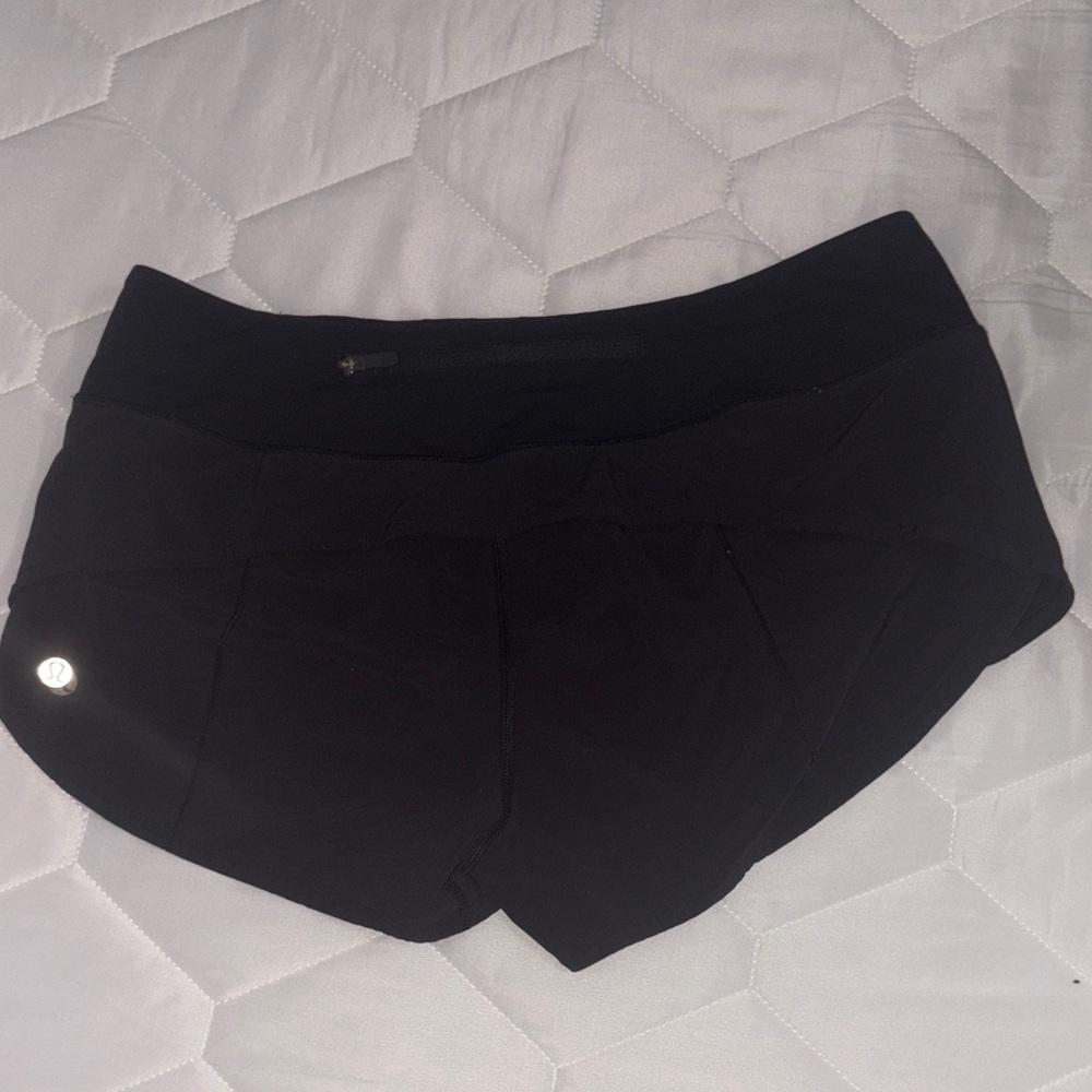 Lululemon Athletica Midnight Black Athletic Shorts